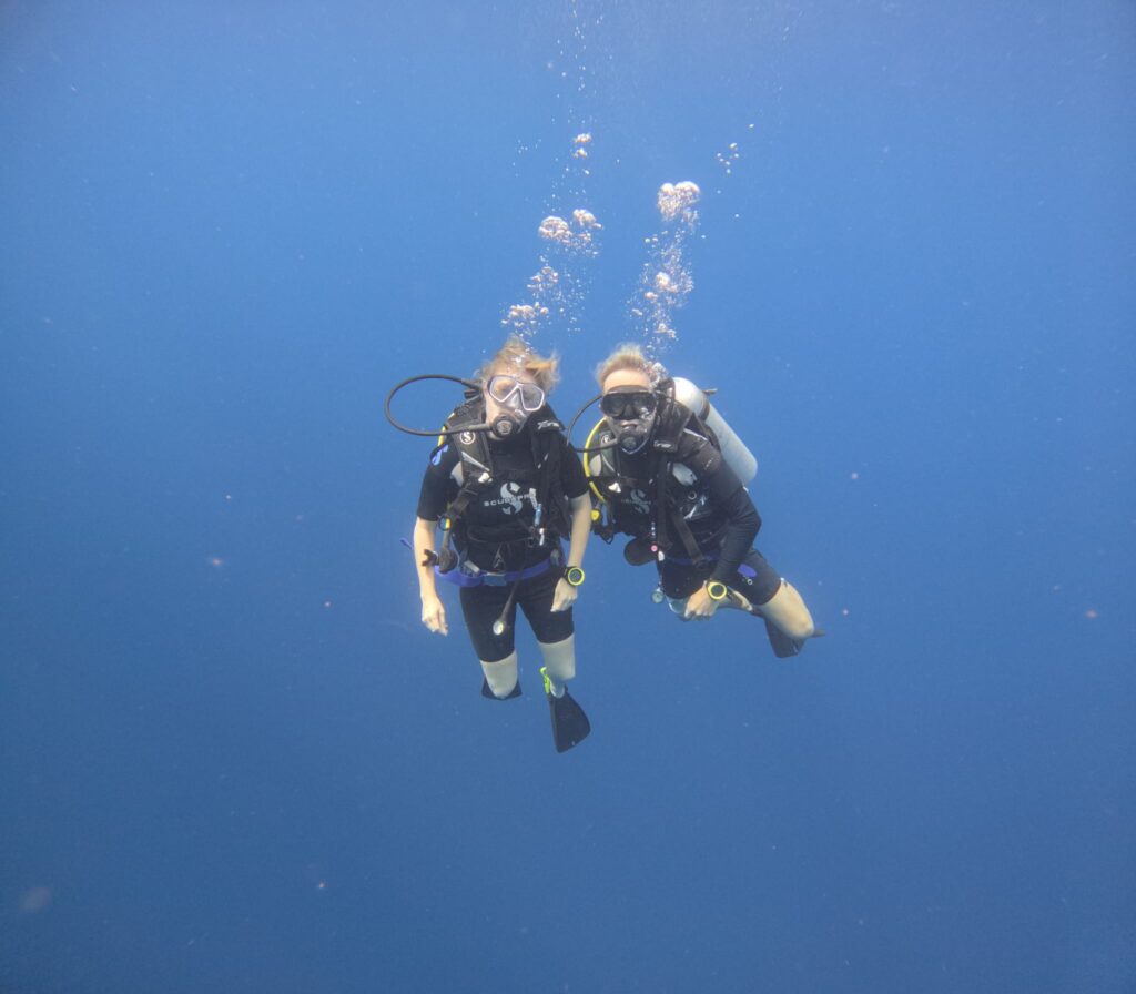 Scuba diving